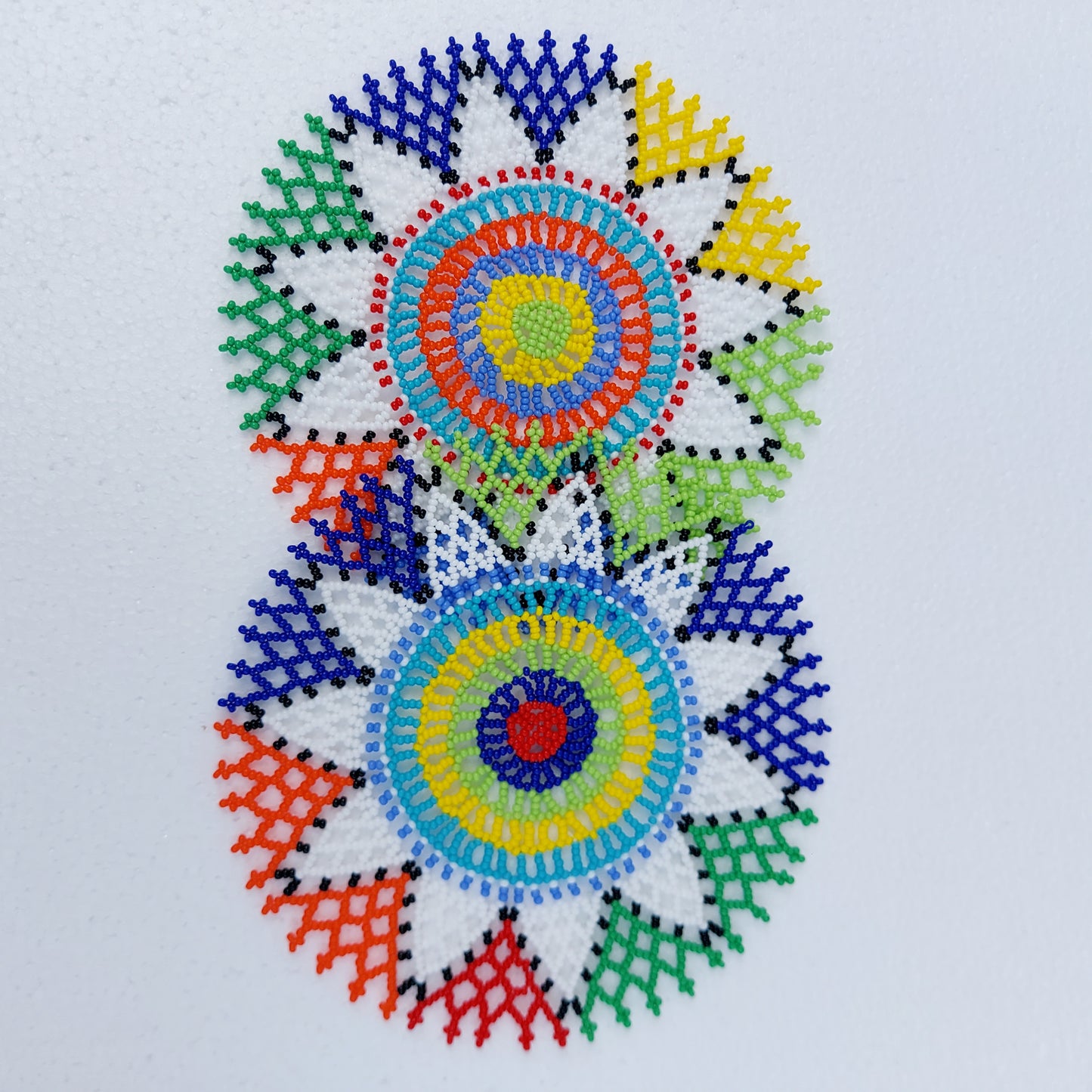 Set of 2 Beaded Coasters