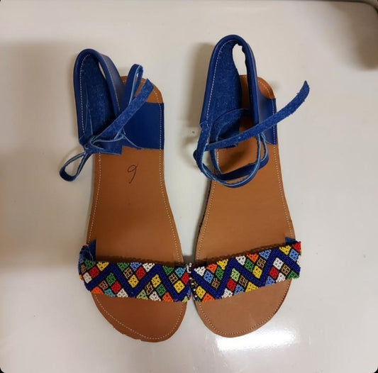 Beaded Zulu Sandals