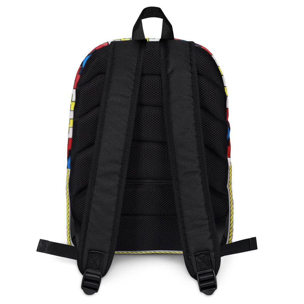 Ndebele Print Backpack