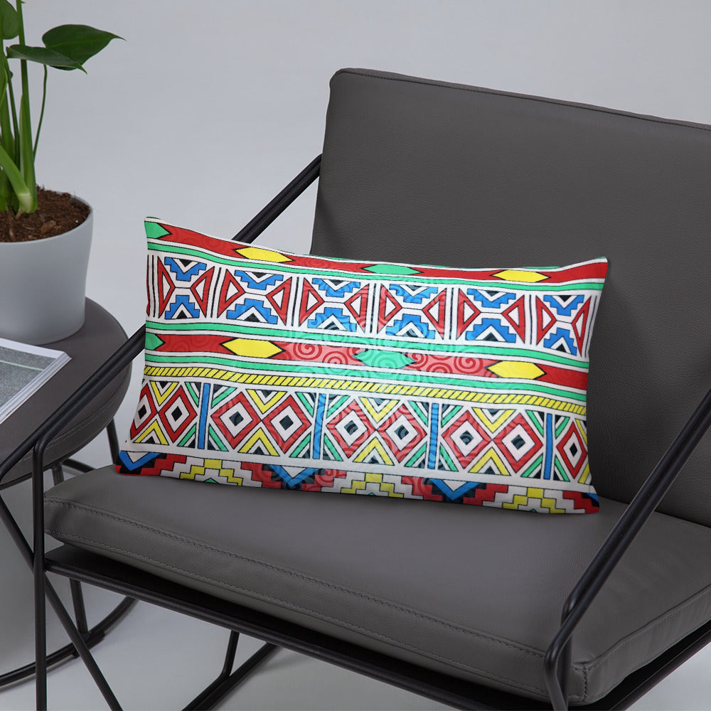 Ndebele Print Basic Pillow