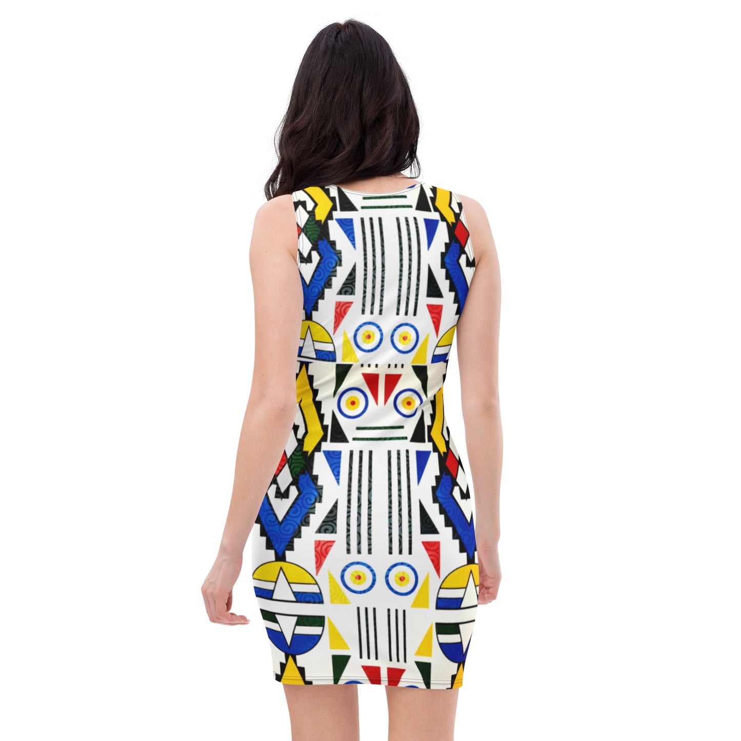 Ndebele Print Sublimation Cut & Sew Dress