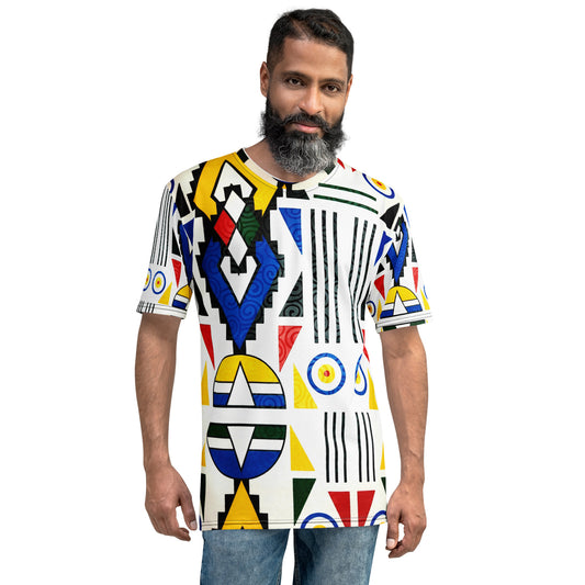 Ndebele Print Men's t-shirt