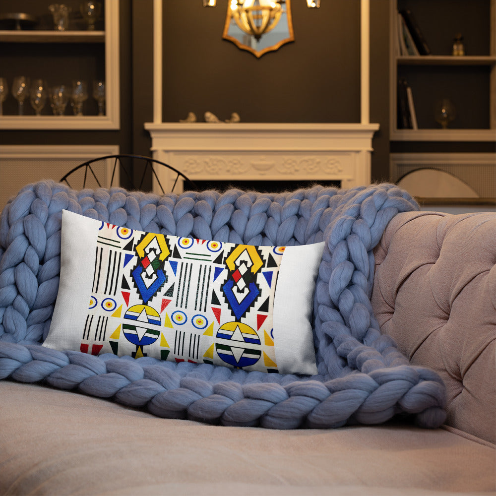 Ndebele Print Premium Pillow