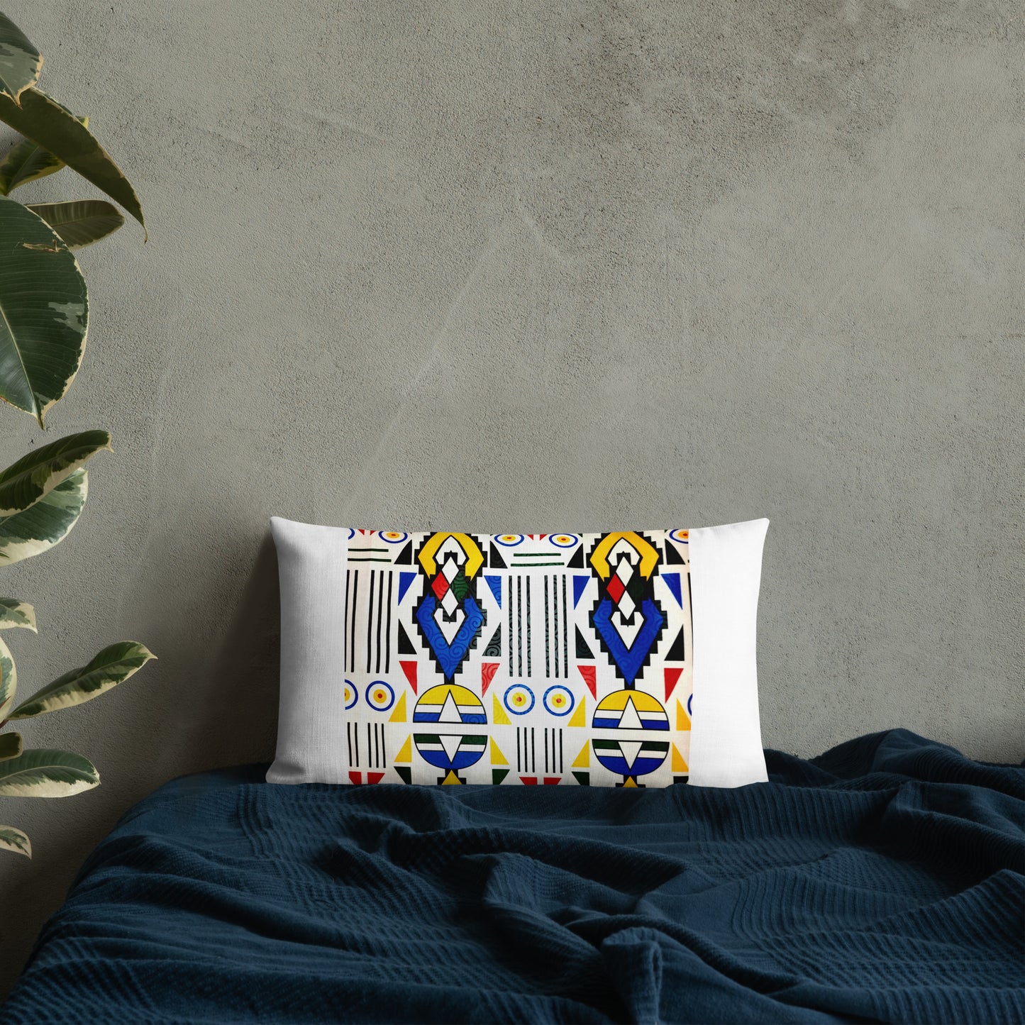 Ndebele Print Premium Pillow