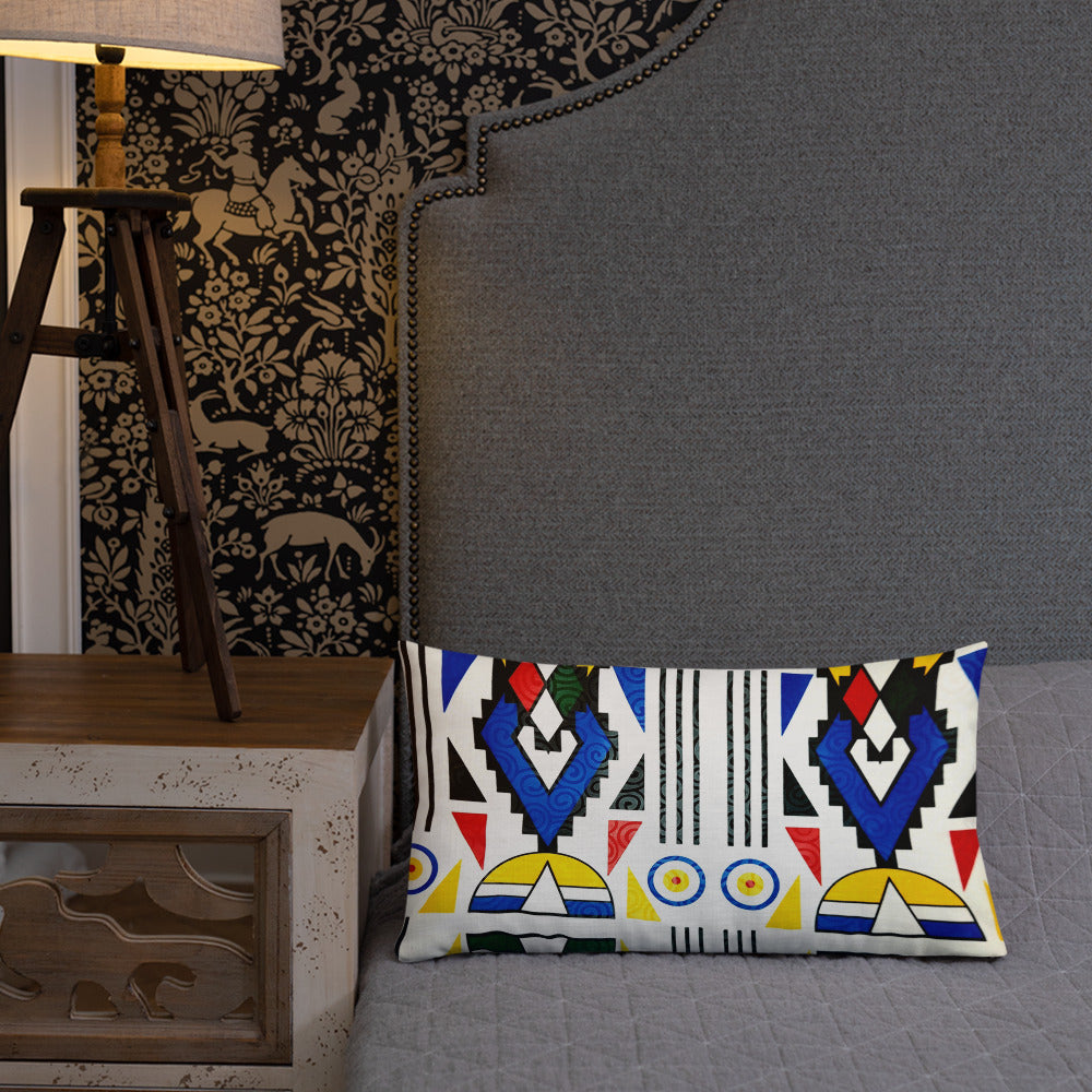 Ndebele Print Premium Pillow