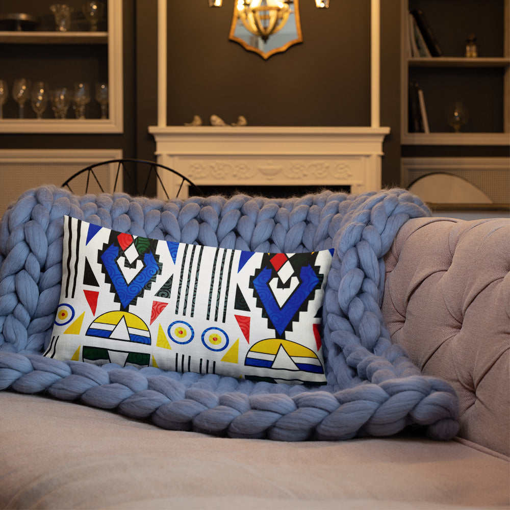 Ndebele Print Premium Pillow