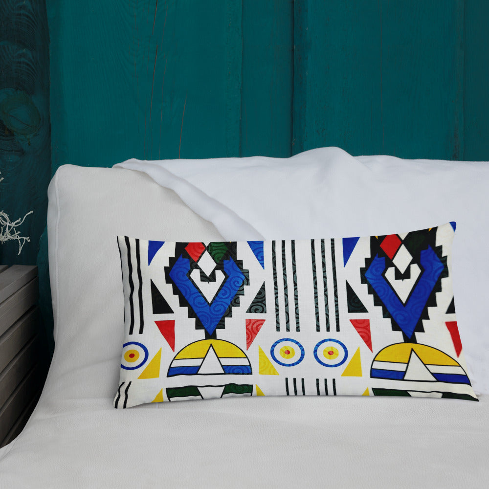 Ndebele Print Premium Pillow