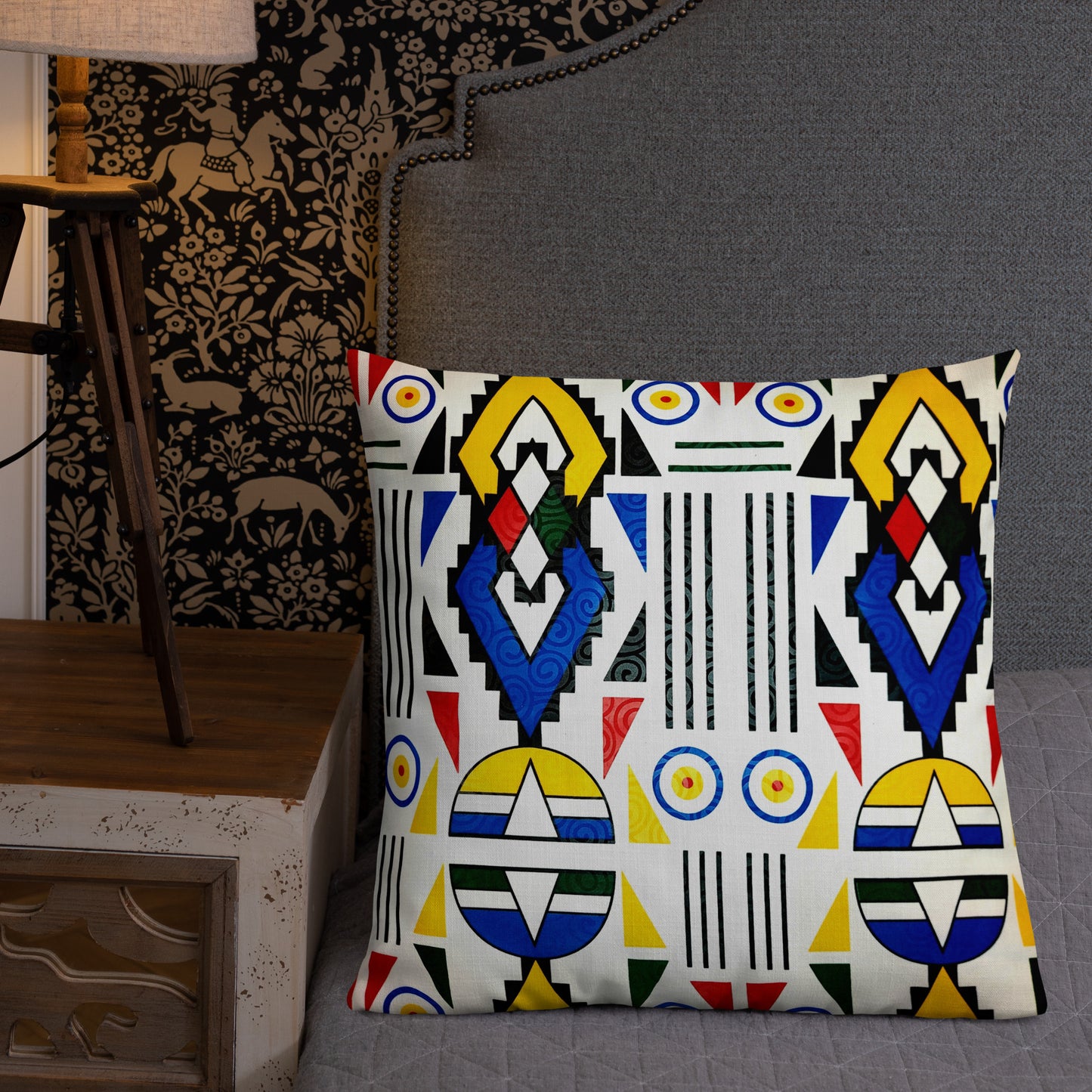 Ndebele Print Premium Pillow