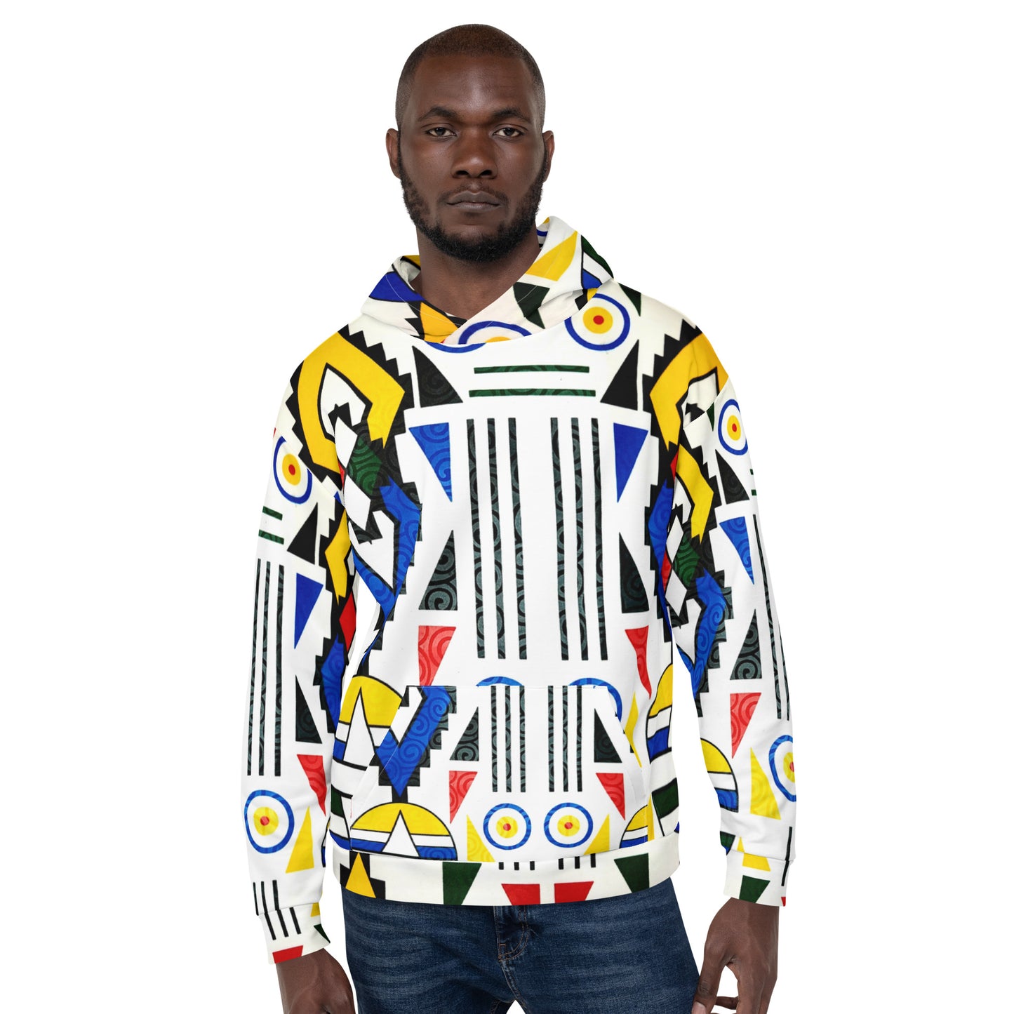 Ndebele Print Unisex Hoodie