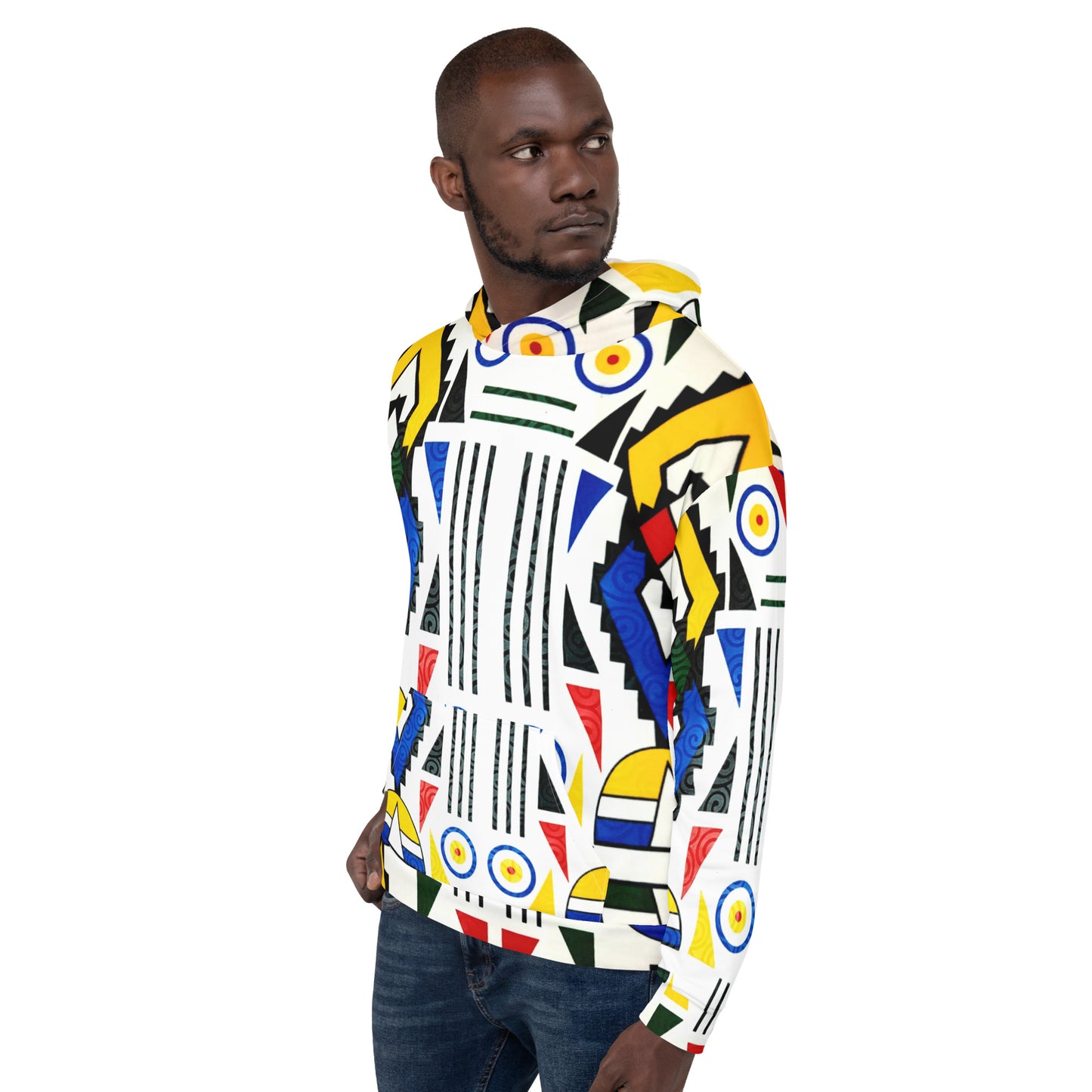 Ndebele Print Unisex Hoodie