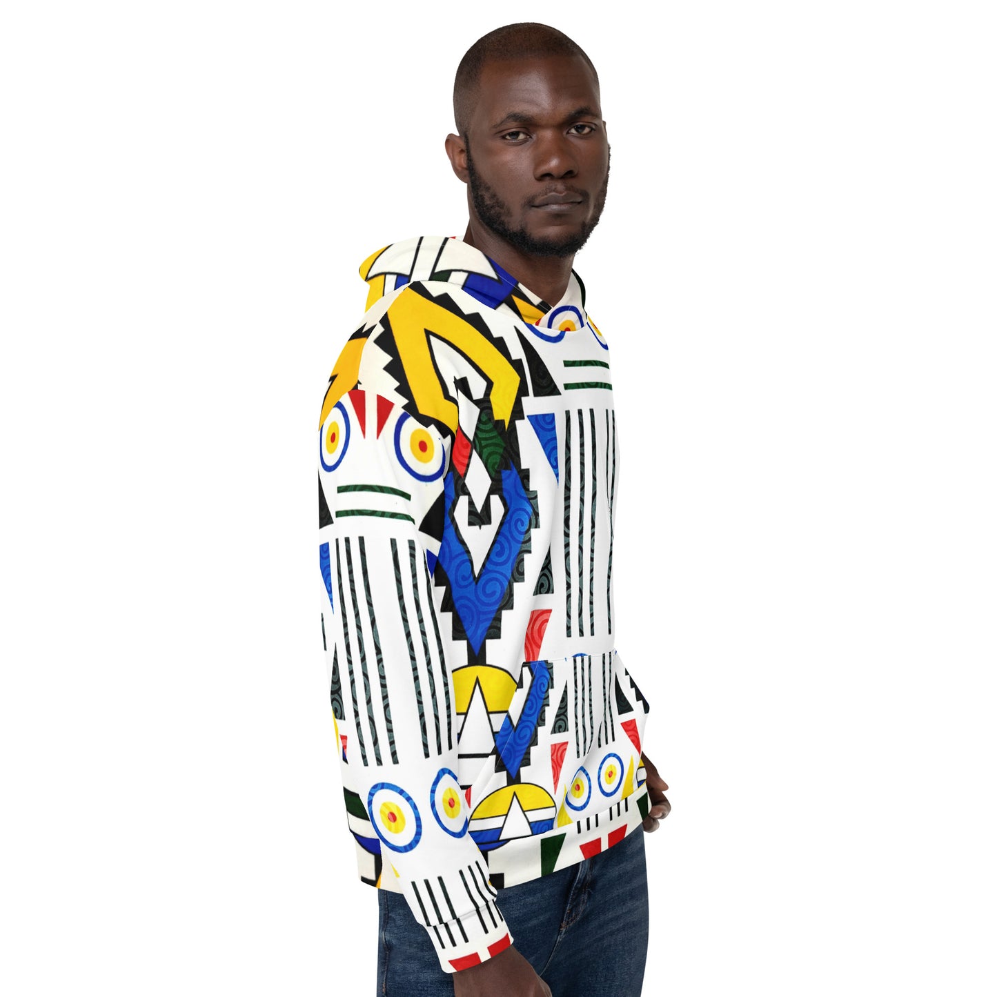 Ndebele Print Unisex Hoodie