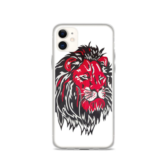 Ancestral Red Lion iPhone Case