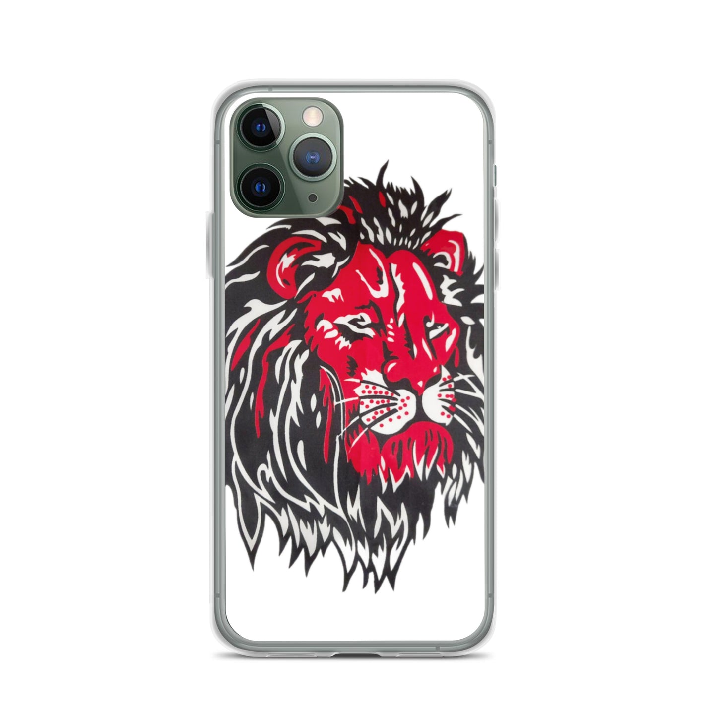 Ancestral Red Lion iPhone Case