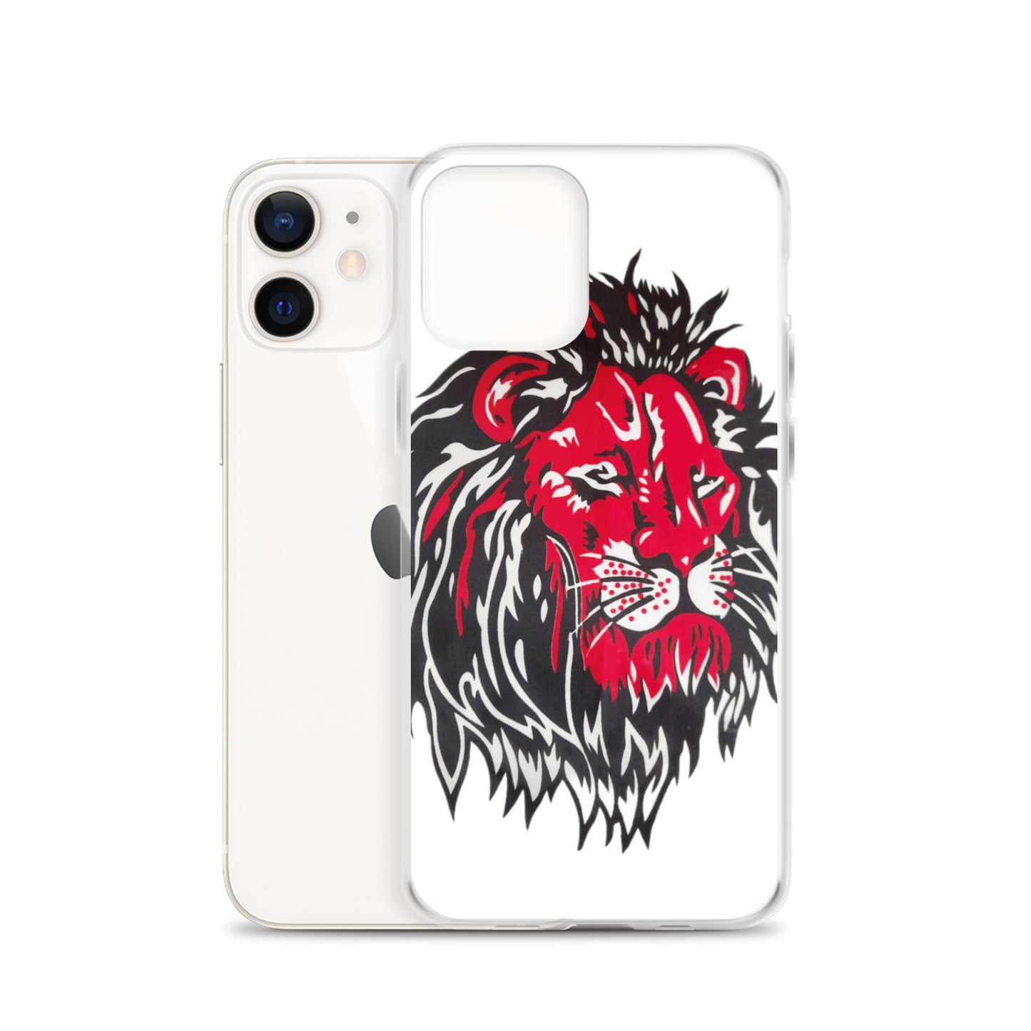 Ancestral Red Lion iPhone Case