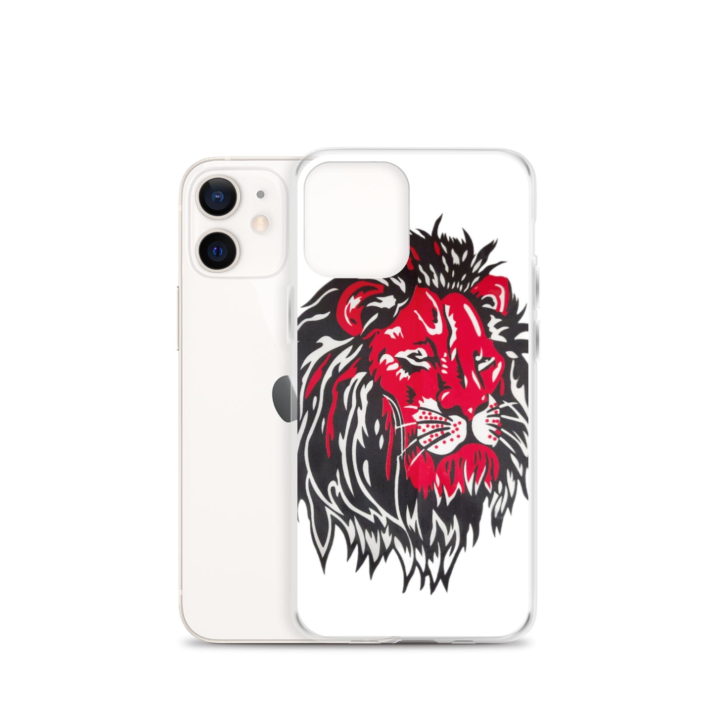 Ancestral Red Lion iPhone Case