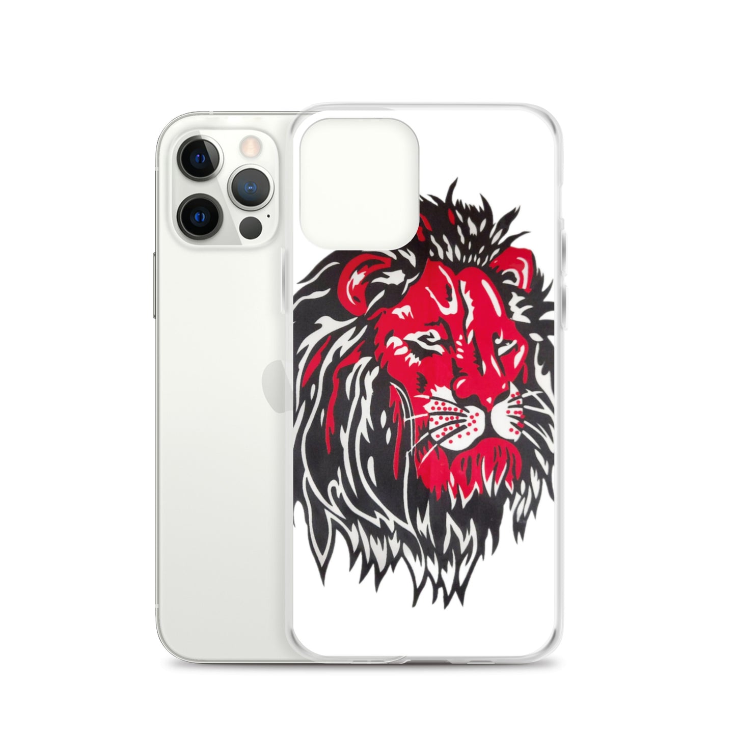 Ancestral Red Lion iPhone Case