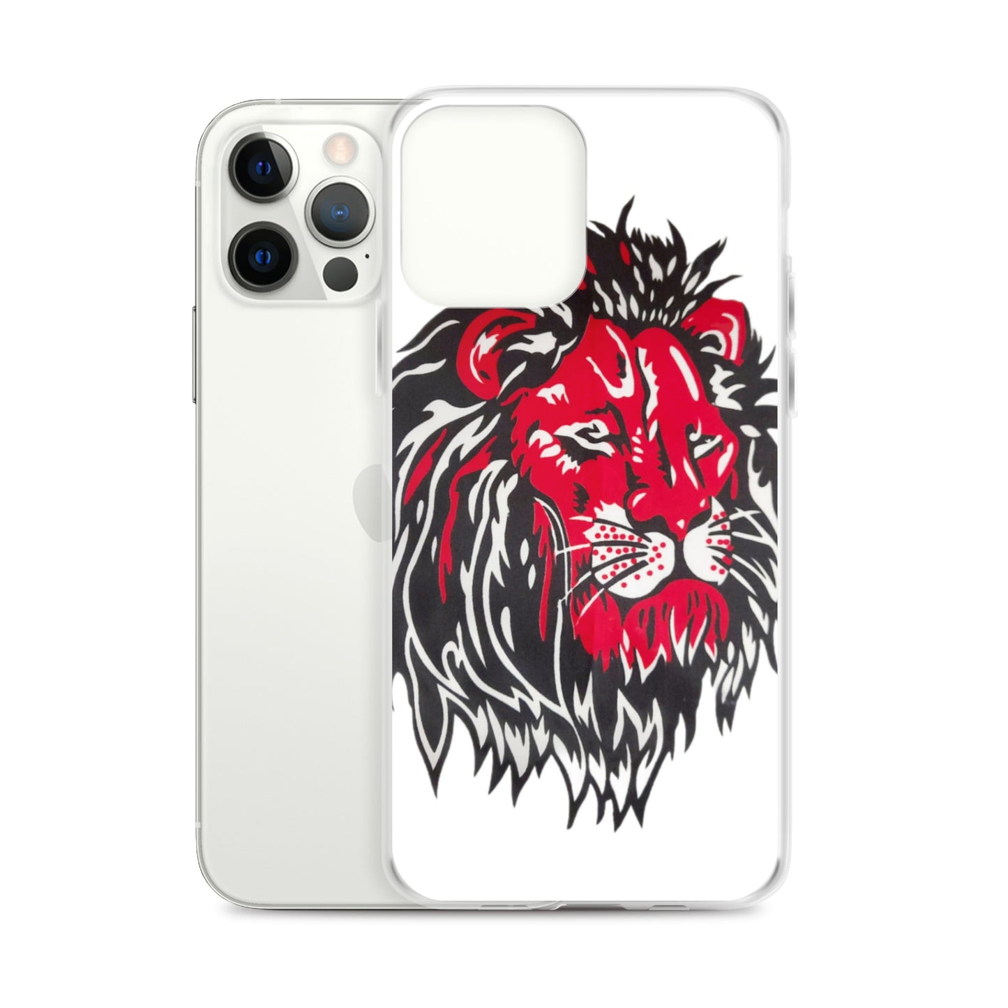 Ancestral Red Lion iPhone Case