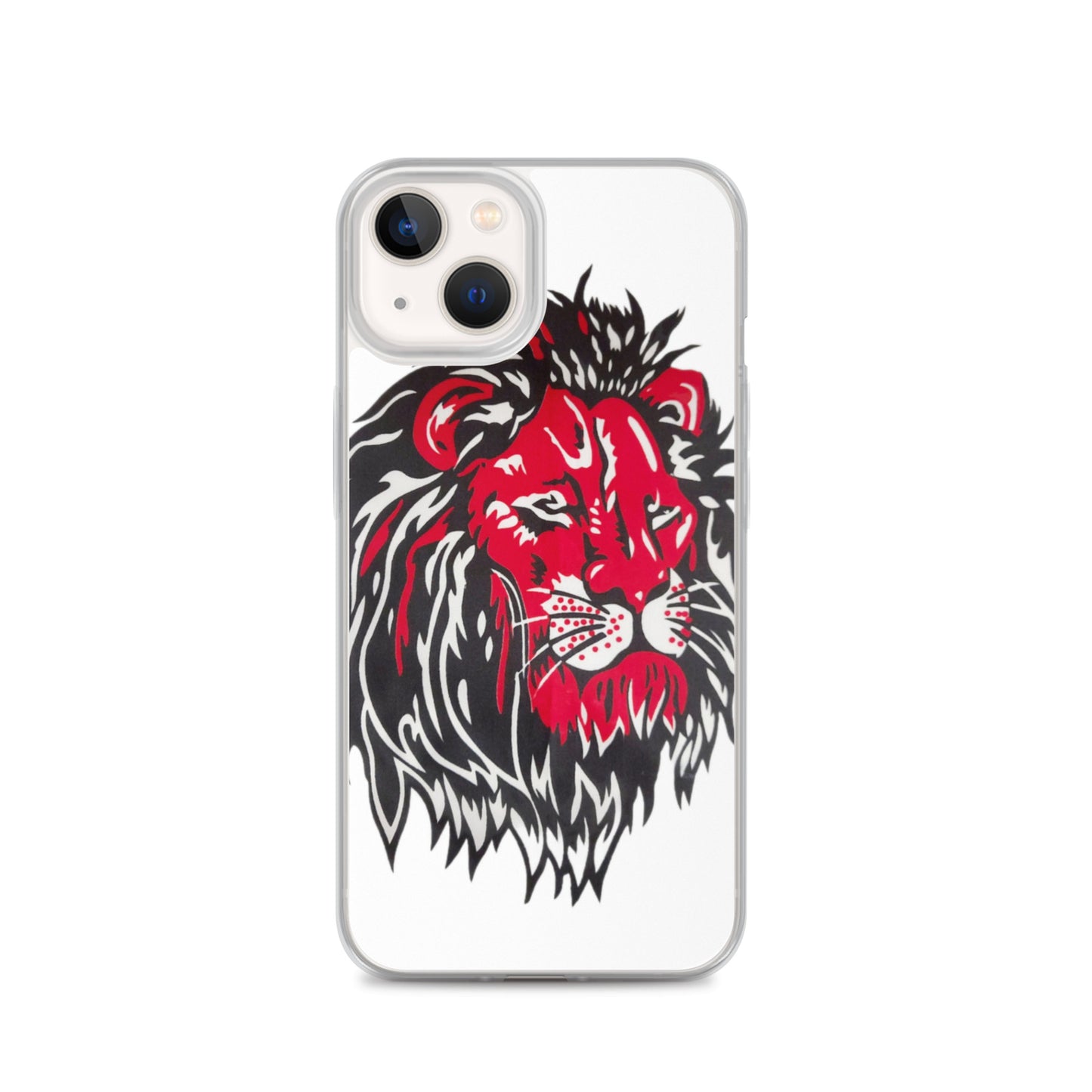 Ancestral Red Lion iPhone Case