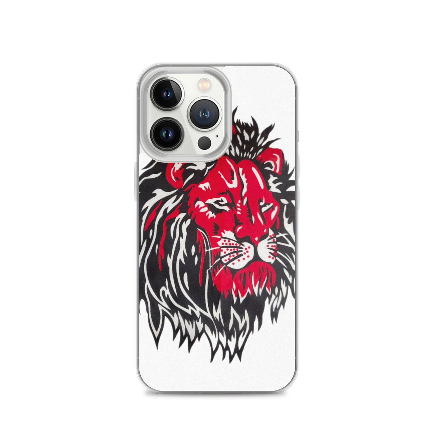 Ancestral Red Lion iPhone Case