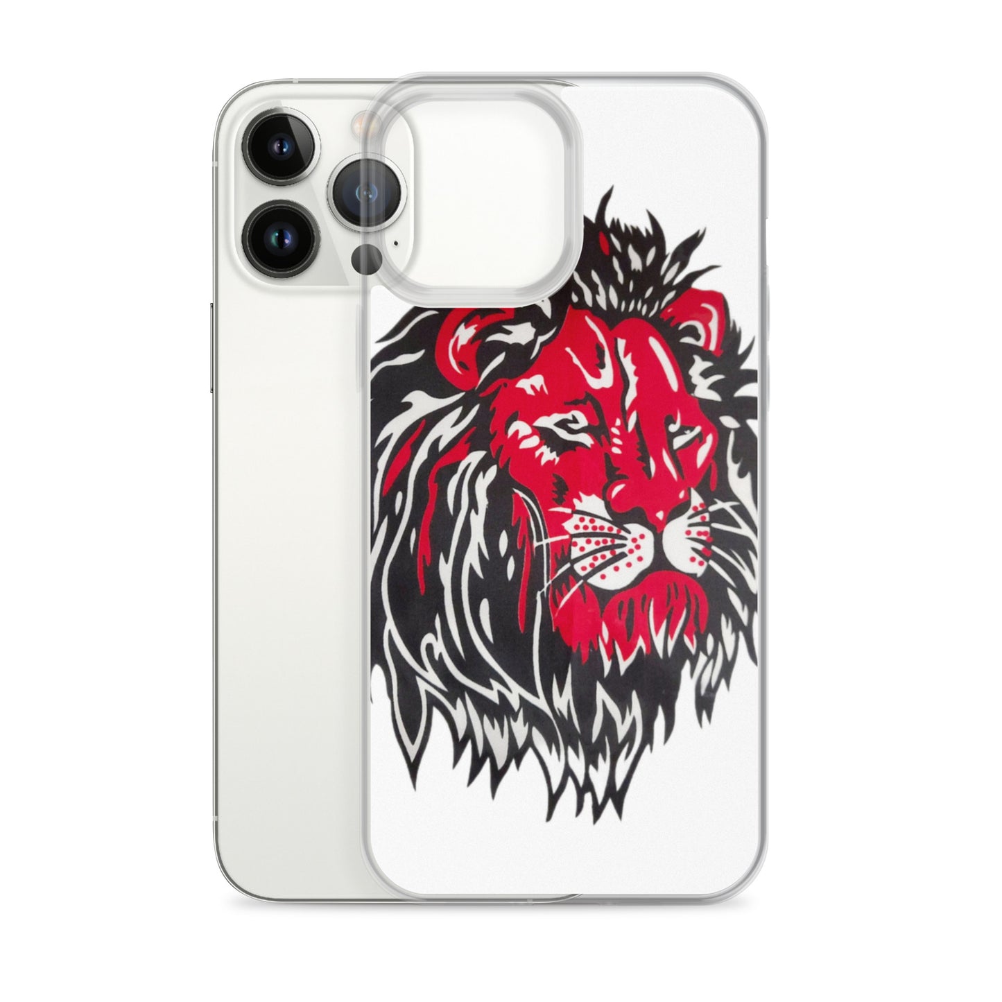 Ancestral Red Lion iPhone Case