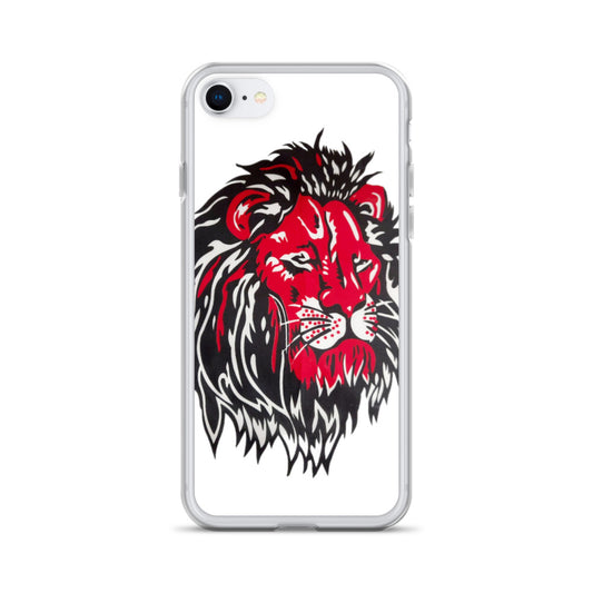 Ancestral Red Lion iPhone Case