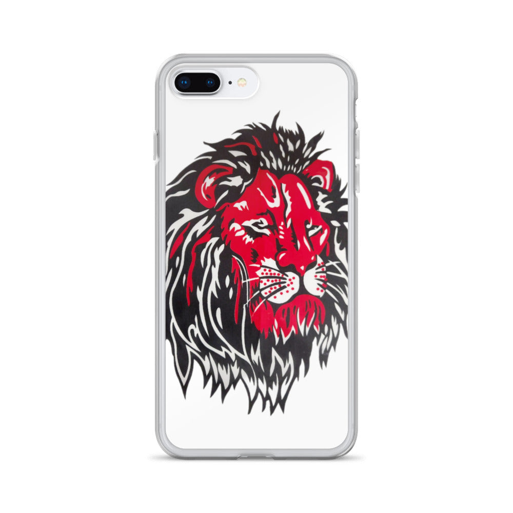 Ancestral Red Lion iPhone Case