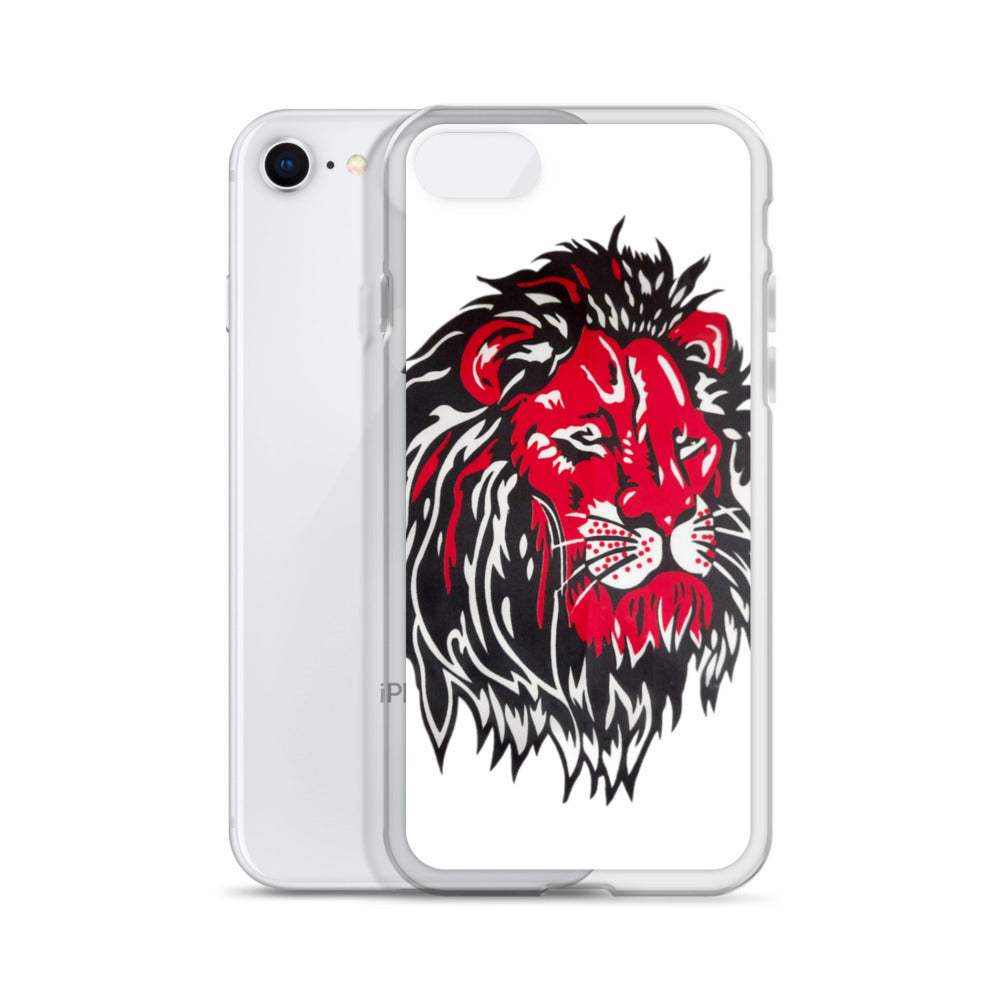 Ancestral Red Lion iPhone Case