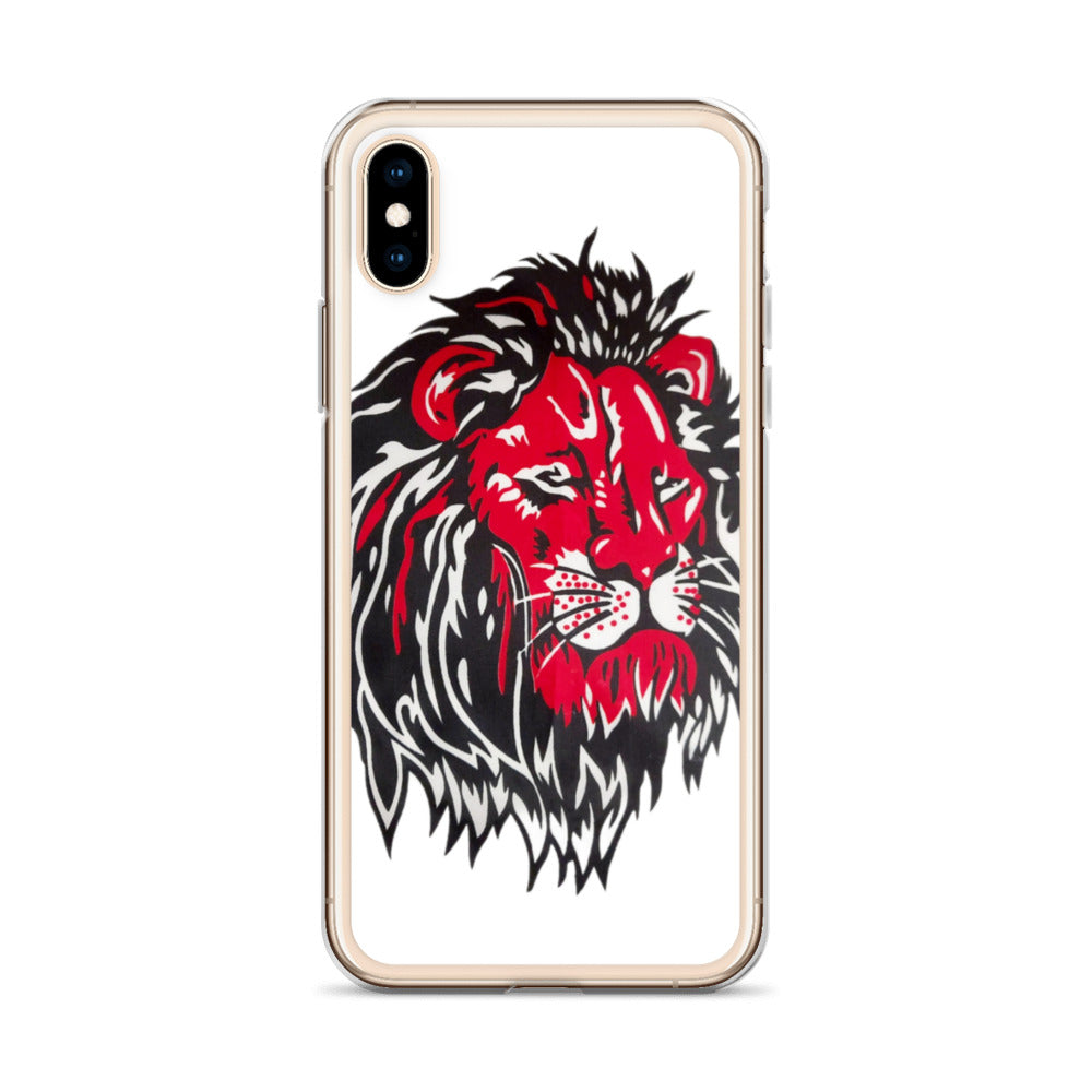 Ancestral Red Lion iPhone Case