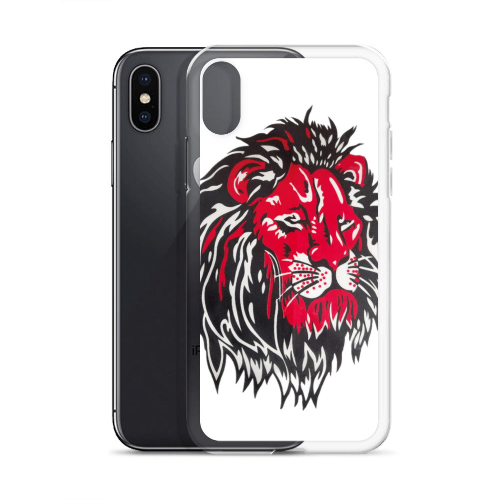 Ancestral Red Lion iPhone Case