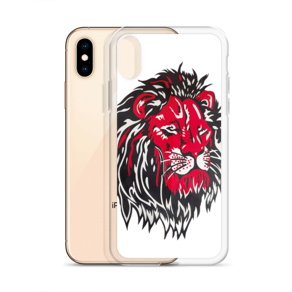 Ancestral Red Lion iPhone Case