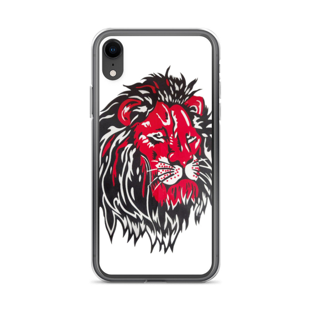 Ancestral Red Lion iPhone Case