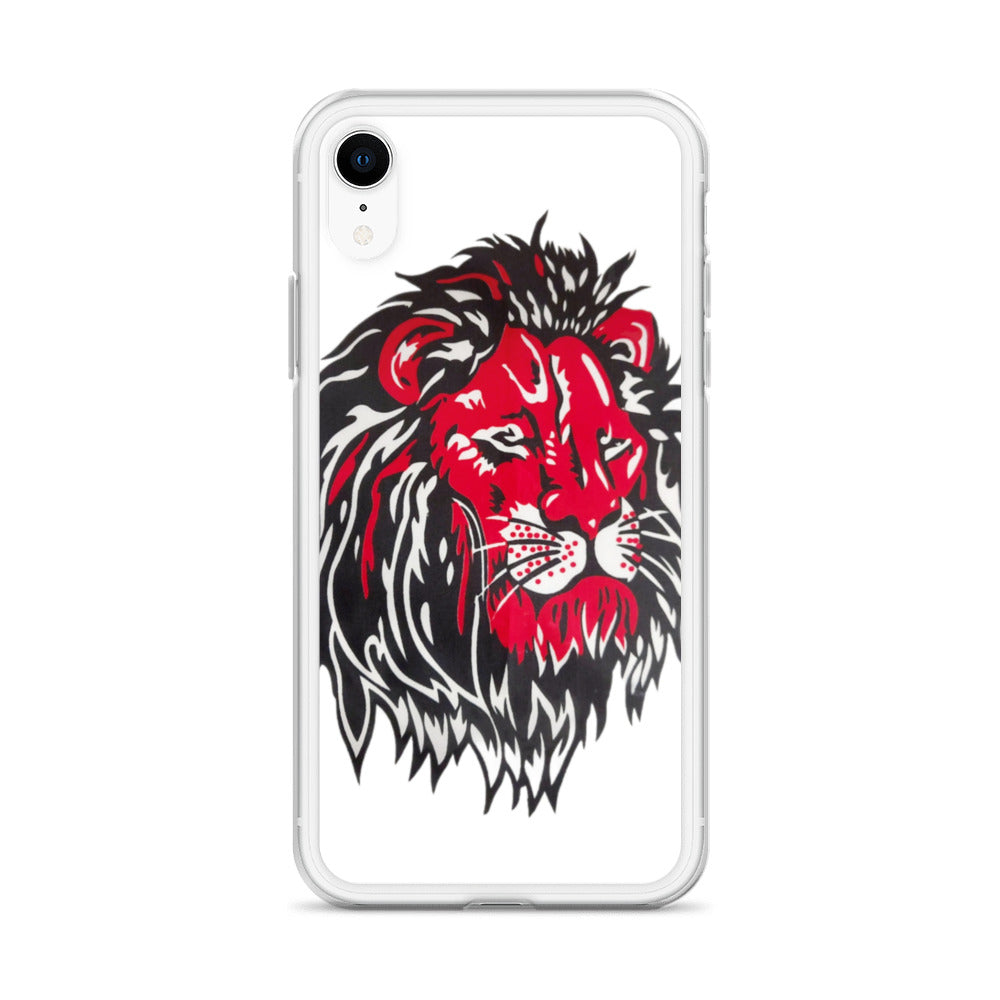 Ancestral Red Lion iPhone Case