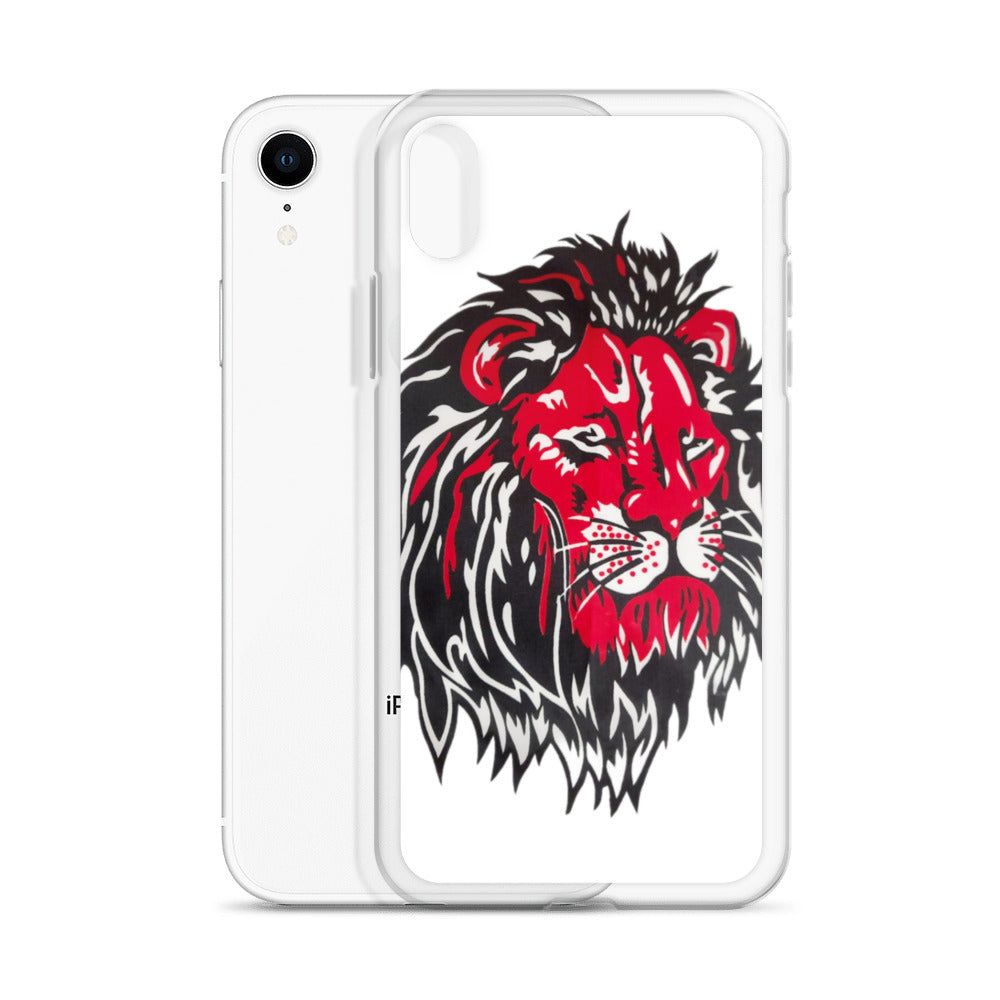 Ancestral Red Lion iPhone Case