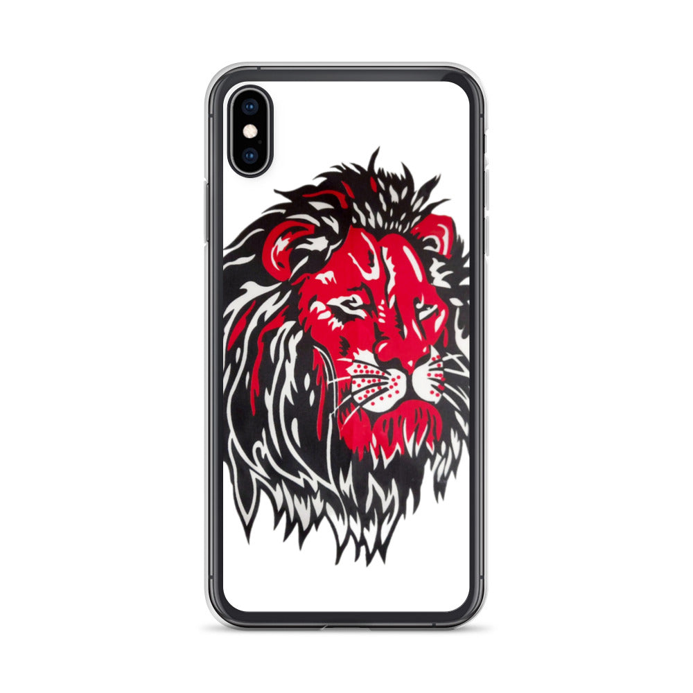 Ancestral Red Lion iPhone Case