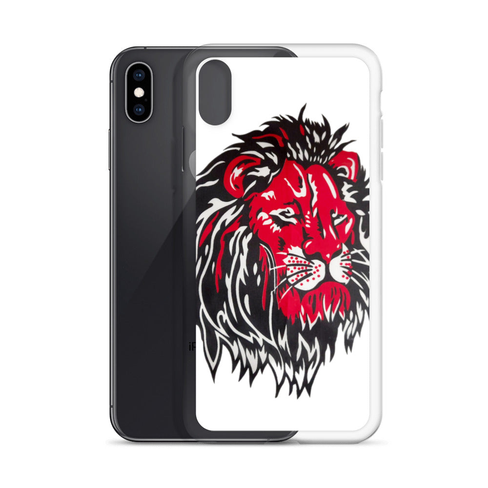 Ancestral Red Lion iPhone Case