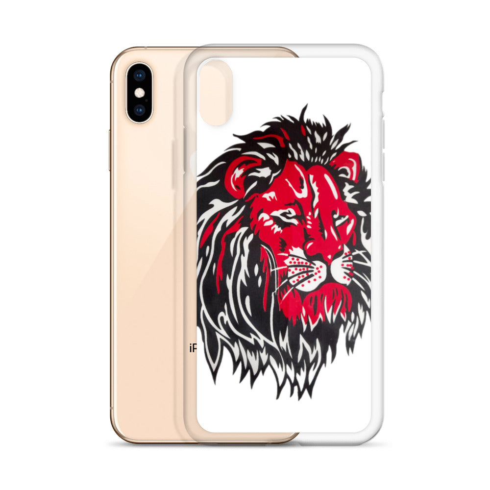 Ancestral Red Lion iPhone Case