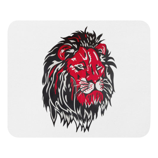 Ancestral Red lion Mouse pad