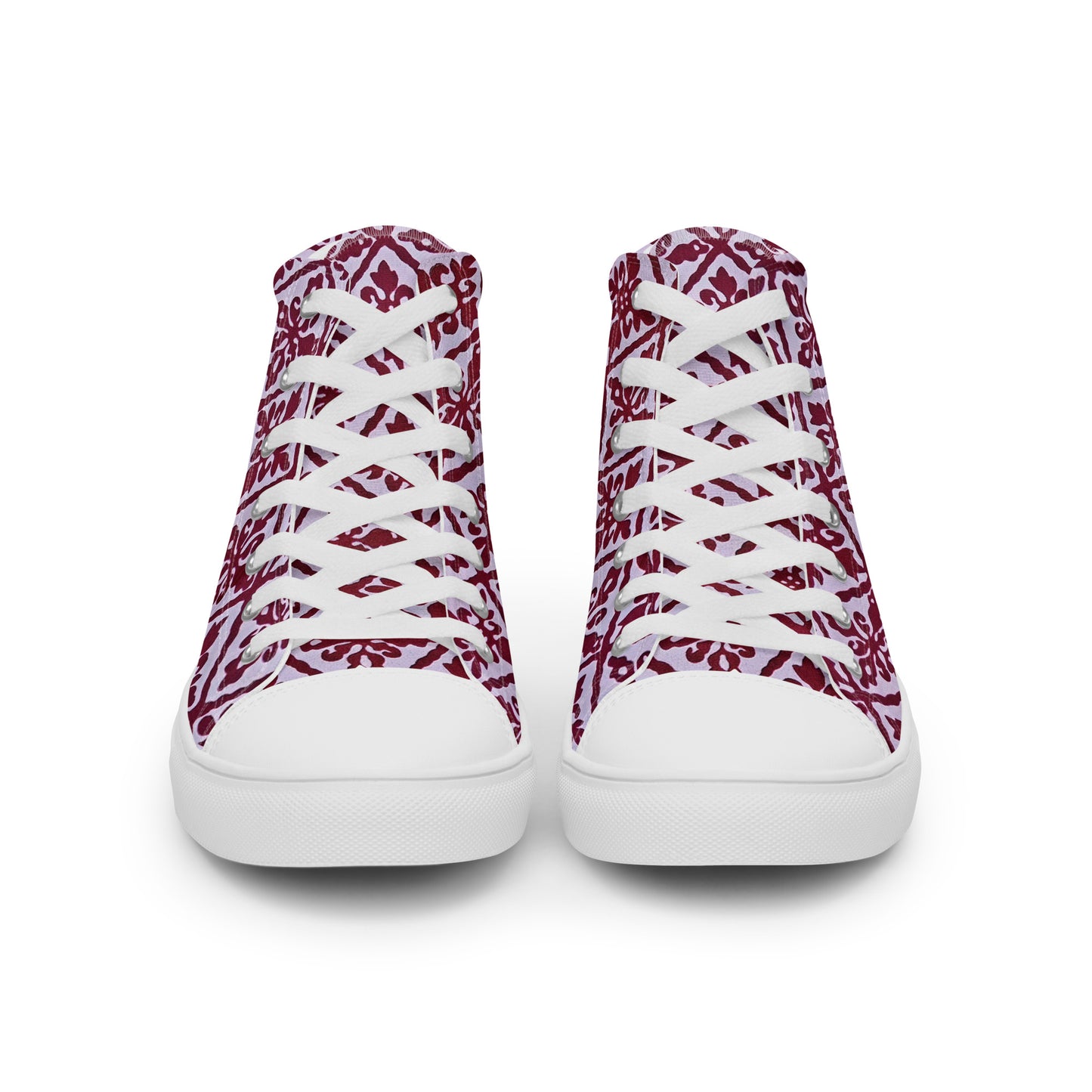 Women’s high top canvas shoes